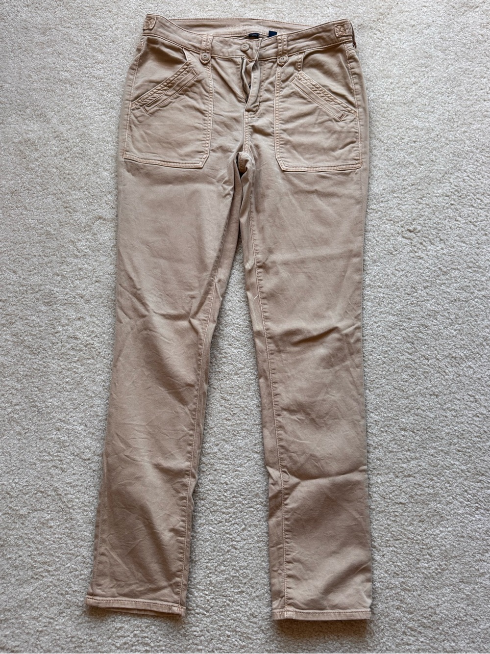 American Eagle Outfitters Beige/Tan Straight Leg Pants